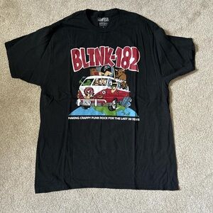 Hot Topic Black Blink-182 Graphic Tee
